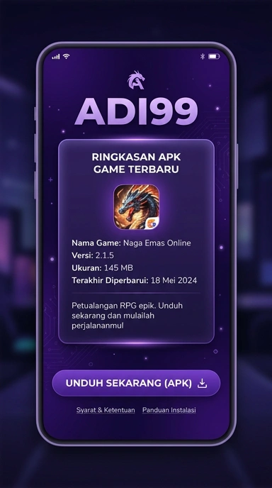 Tampilan halaman APK adi99